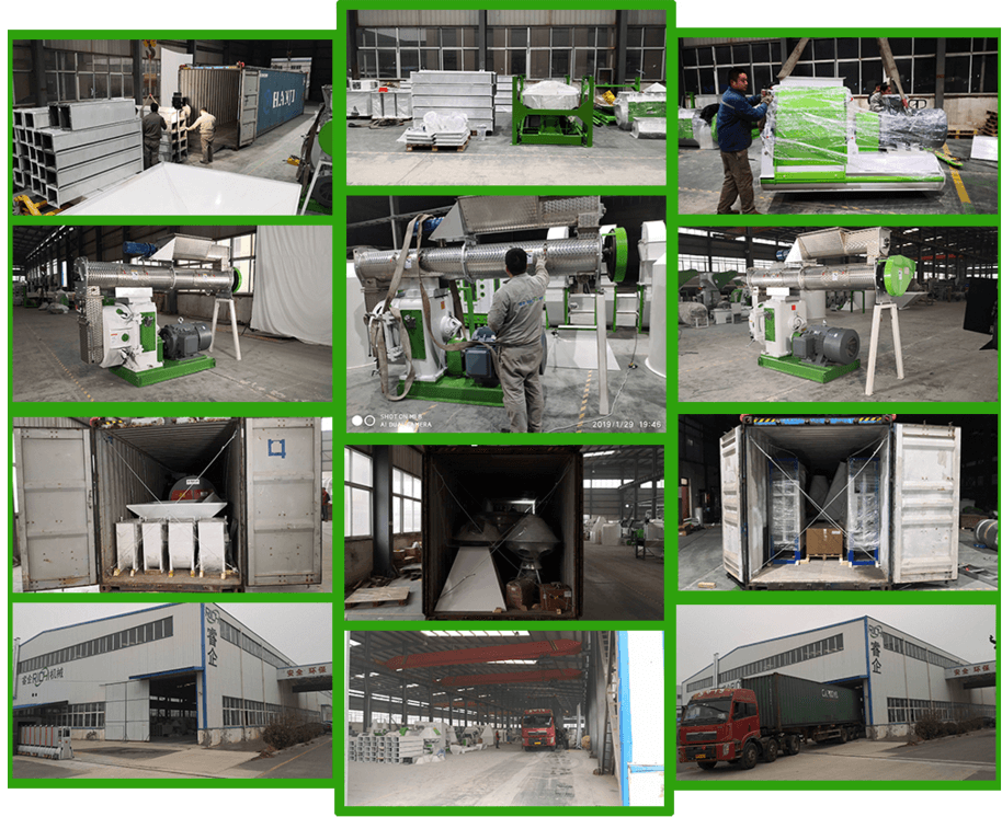 10TPH Pellet Feed Production Line is ready for delivery to Uzbekistan